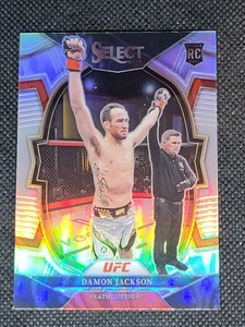 2023 Panini UFC Select Damon Jackson Silver Prizm Rookie RC