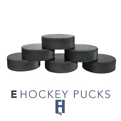 Hockey Pucks Bulk - 6 Hockey Pucks per Case - Official 6 oz. - New
