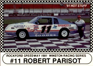 1991 Langenberg Rockford Speedway #11 Robert Parisot Belvidere Illinois Racing - Foto 1 di 2
