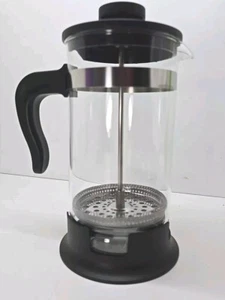 IKEA UPPHETTA, Black, French press coffee maker, glass, stainless steel, 34 oz - Picture 1 of 3