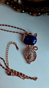 Große Katzen Dame mit Strass°. - Bild 1 von 4