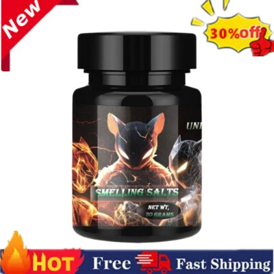 MARKENLOS Smelling Salts Bottled - Extra Strength -- Strong Ammonia Inhalant for Athl QXO