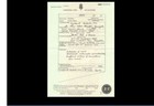 Jimi Hendrix DEATH CERTIFICATE Rock Guitar Legend, Died Tragically 1970