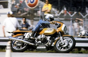BMW R 90S & Pridmore - Daytona 200 mile 1975 motorcycle photo photograph - Picture 1 of 1