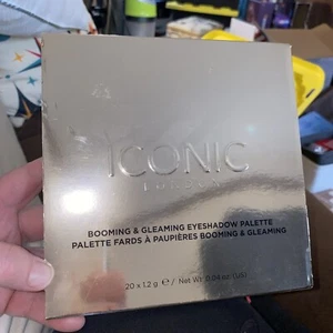 Iconic London Eyeshadow 20 Palette Shades Booming Gleaming High Pigment Neutrals - Picture 1 of 7