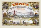 1897 Empire Sewing Machine Advertising 1897 Mousepad Computer Mouse Pad  7 x 9