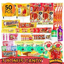 Mexican Candy Variety Pack (50+ Count) Dulces Mexicanos, Spicy and Sweet Candy