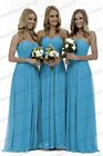 New Formal Long Chiffon Evening Party Ball Gown Prom Bridesmaid Dress Size 6-28