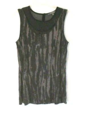 Nueva Camiseta sin Mangas Estampada Colección Lisa Rinna Talla XS Negra A277015 Mujer YR16 Foto 1 de 4