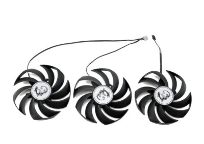 MSI RX 6800, 6800 XT 6900 XT, 6950 XT GAMING X TRIO GPU Cooling Fan Replacement - Image 1 of 4