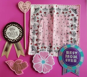 Regali per la festa della mamma - mamma - include magneti, spilla, fazzoletto, blocco note e selezione piante - Foto 1 di 2