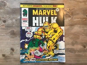 MARVEL COMICS THE MIGHTY WORLD OF MARVEL HULK No173 JANUARY 1976 (U.K. 8p) - Picture 1 of 5