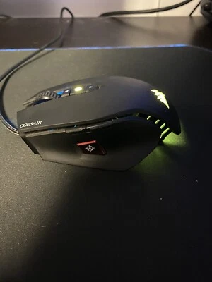 Corsair M65 Pro RGB 12,000 DPI Gaming Mouse Barely Used Great Condition - Image 1 of 4