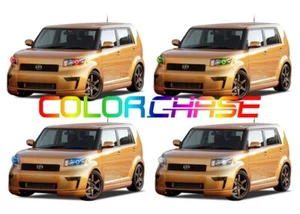 Color Chasing LED Headlight Flow Halo kit for Scion xB 08-10 - Bild 1 von 10