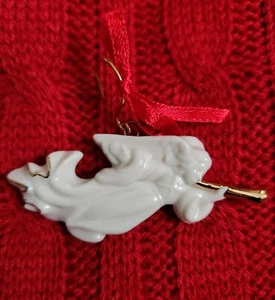 Vintage LENOX Holiday Delights Christmas Tree Replacement ANGEL ornament - Picture 1 of 2