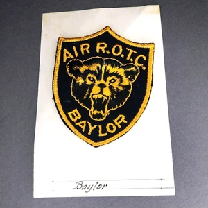 Baylor University AIR FORCE ROTC 4" Patch Waco TX Texas - Bild 1 von 3