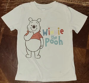 Unisex kids size 7/8 Disney Winnie the Pooh Short Sleeve Crew Neck T-Shirt, tee - Picture 1 of 7