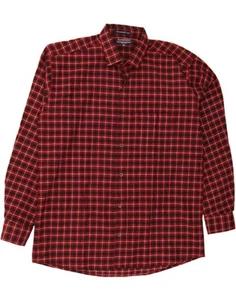 SUPERDRY Mens Flannel Shirt 3XL Red Check Cotton AB12 - Picture 1 of 3