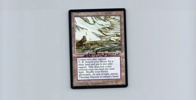 1996 Magic the Gathering Alliance Thawing Glacer Auto - Image 1 of 2