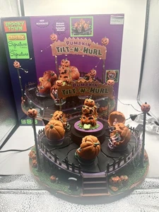 Lemax Spooky Town Pumpkin Tilt-n-Hurl, Licht, Sound & Animiert mit Box getestet - Bild 1 von 15