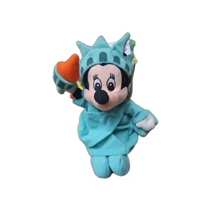 Disney Store Plush  Liberty Minnie Mouse Mini Bean Bag Collectible Original New - Picture 1 of 4
