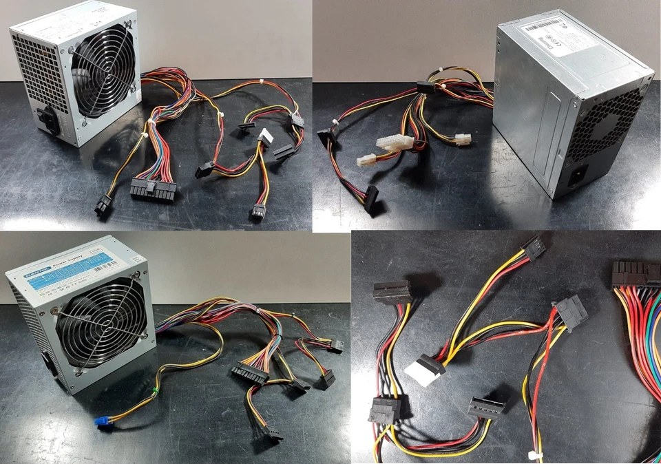 3 Alimentatori PSU ATX per PC, 200W, 500W, 550W (testati e 100% funzionanti) - Image 1 of 1