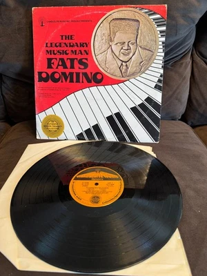FATS DOMINO THE LEGENDARY MUSIC MAN CANDLELITE 2-RECORD SET RECORD -LP's-VG+++ - Image 1 of 4