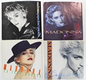 4 Madonna Picture Sleeves for 45rpm (Records Not Included) Picture Sleeves Only - Picture 1 of 2