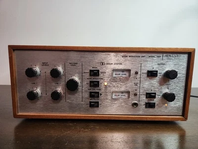 Advent Model 100A Dolby Noise Reduction Unit with Wood Cabinet -TESTED WORKS - Image 1 of 4