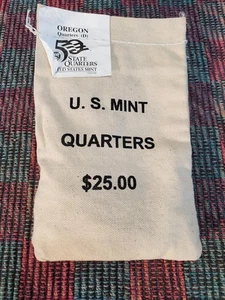 2005-D $25 MINT BAG OREGON QUARTERS - Picture 1 of 1