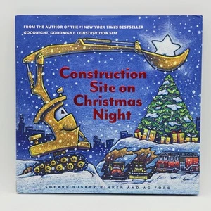 Construction Site on Christmas - Hardcover, by Rinker Sherri Duskey - New - Imagen 1 de 3