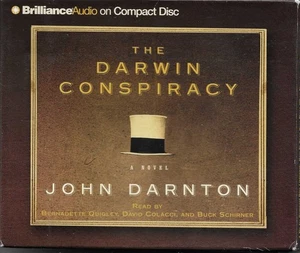 NEW The Darwin Conspiracy by John Darnton Audiobook 5 X AUDIO BOOK CD 6 HOURS - Picture 1 of 2
