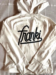 Girls Youth Sport Logo Athletic FRANKI by Francesca's Jacket Hoodie NWT Size 14 - Picture 1 of 8