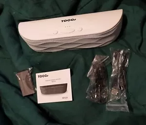 ALTOPARLANTE BLUETOOTH WIRELESS NUOVO PANORAMA TOCCS PNR900-WHT *SPEDIZIONE OGGI *GLOBALE - Foto 1 di 4