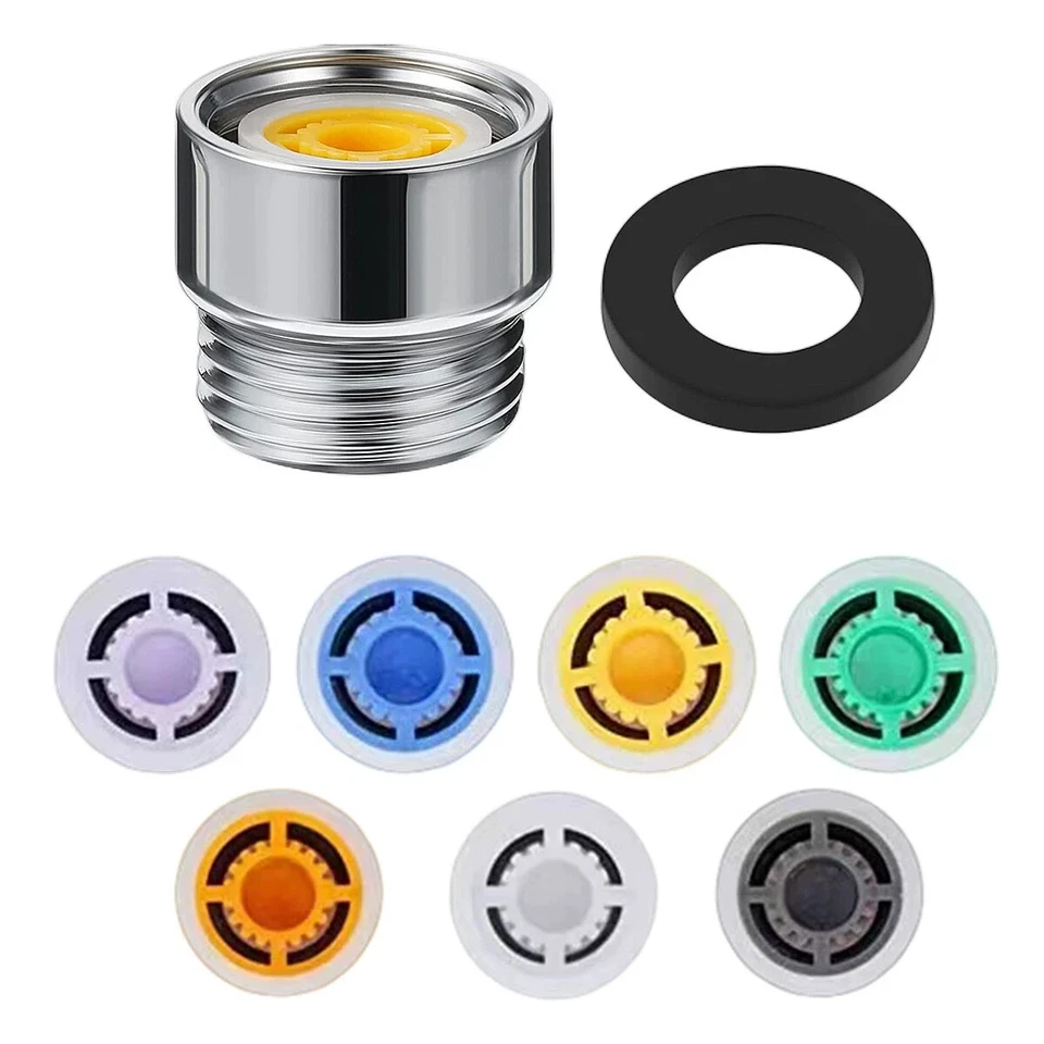 8PCS Shower Flow Reducer Limiter Set,Control Valves Shower Water Flow Restrictor - Image 1 of 4