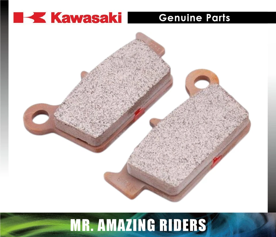 KAWASAKI GENUINE OEM 2010 - 2019 KX 250 250F 450F REAR BRAKE PAD SET 43082-0107 - Image 1 of 1