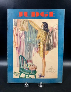 Judge Magazine Feb 9 1929 A Good Hangout - Imagen 1 de 11