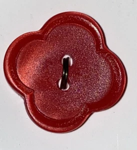 Le Bouton Buttons 3/4” 19mm Red #226 NOS - Picture 1 of 3