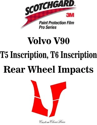 3M Scotchgard Paint Protection Pro Series 2020 2021 Volvo V90 T5/T6 Inscription - Image 1 of 3