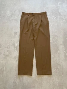 SuitSupply Pantalone Lana Duca Marrone Lanificio Rogna Uomo 56 - Foto 1 di 18