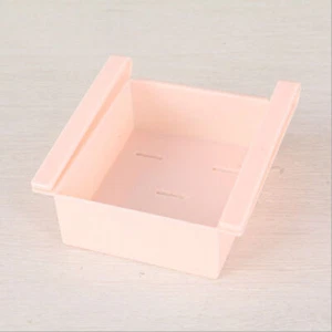 Rack Holder Storage Box Kitchen Freezer Fridge Slide Drawer Space Saver Shelf - Picture 1 of 13