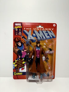 Hasbro Marvel Legends GAMBIT 6" Figure Uncanny X-Men Retro Card Animated Series - Picture 1 of 6