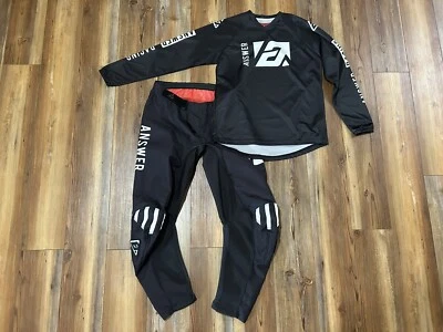 Answer Racing Youth Dirtbike Jersey & MotoPant Sz.28Youth Youth Large Jersey - Image 1 of 2