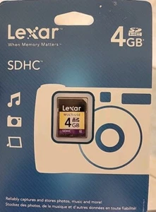 Lexar 4GB SDHC Multi-Use New in Package  - Picture 1 of 1