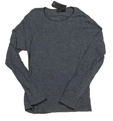 Rag & Bone Men’s Charcoal Gray Giles Wool Knit Crew-Neck Pullover Sweater $225 - Image 1 of 3