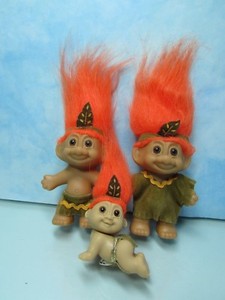 muñecos troll originales