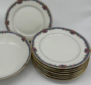 Vintage Granger Limoges Serving Bowl & 8 Dessert Plates GRR23 - Picture 1 of 6