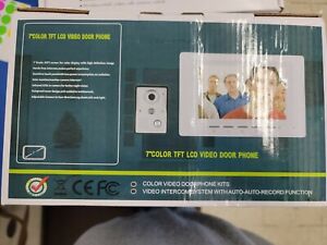 7" COLOR TFT LCD VIDEO DOOR PHONE