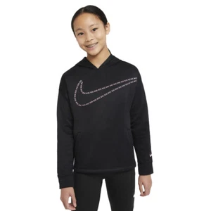 Nike Girl's Therma Dri-Fit Training Hoodie - Picture 1 of 2