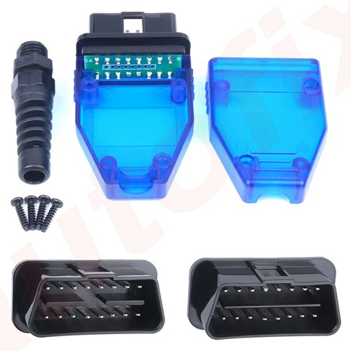 OBDII OBD2 16 PIN CONNECTOR PLUG MALE SOLDERABLE DIAGNOSTIC PLUG OBD | eBay